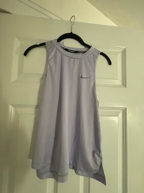Nike Light Purple Running Tank Top